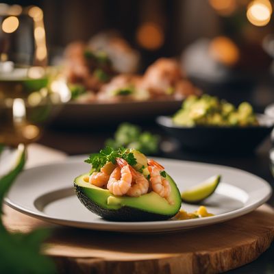 Avocat au crevettes