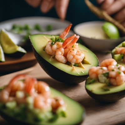 Avocat au crevettes