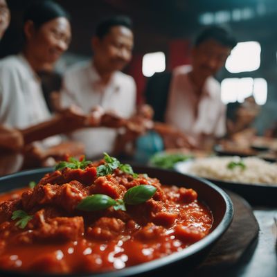 Babi masak tomat