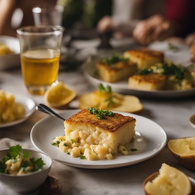 Bacalhau com broa