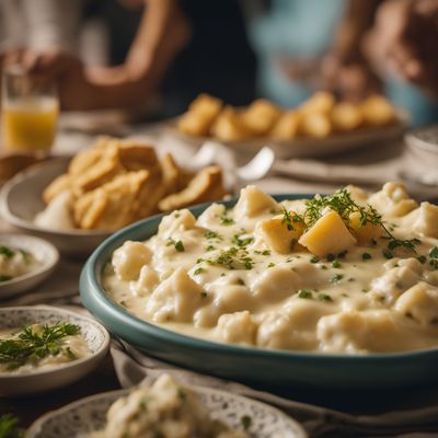 Bacalhau com natas