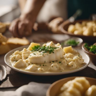 Bacalhau com natas