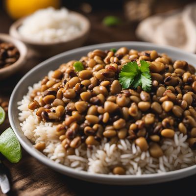 Bajan Black Eyed Peas and Rice