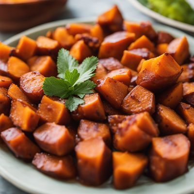 Bajan Candied Sweet Potatoes