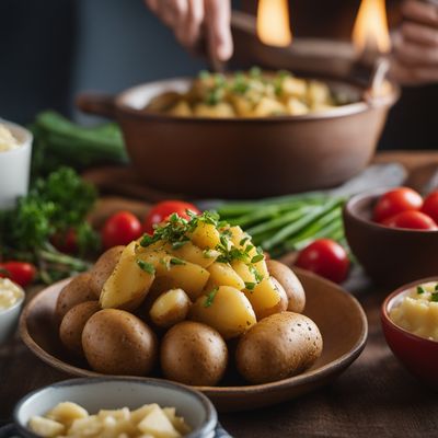 Baked Idaho Potatoes