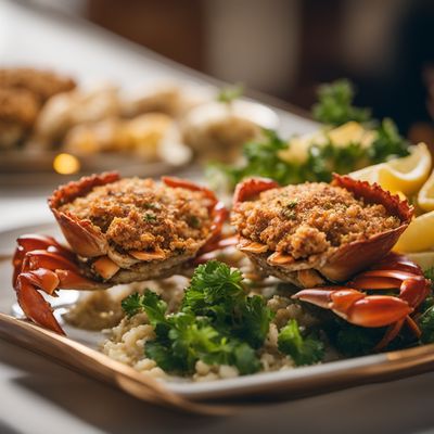 Baked Stuffed Crab