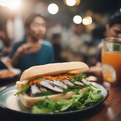 Bánh mì cá mòi