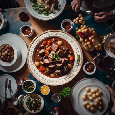 Beef bourguignon