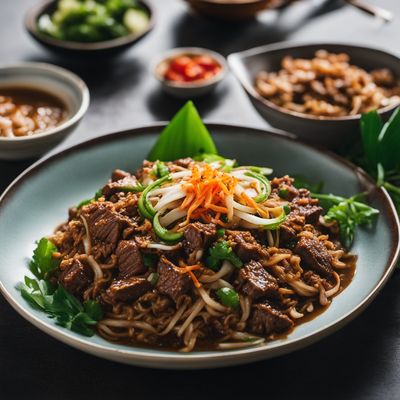 Beef kway teow