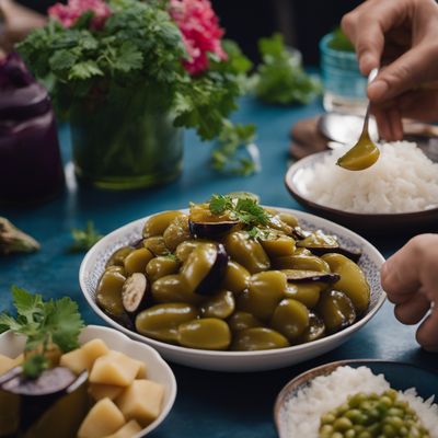 Berenjenas en escabeche