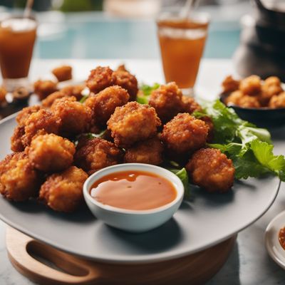 Black Angelhair Fritters