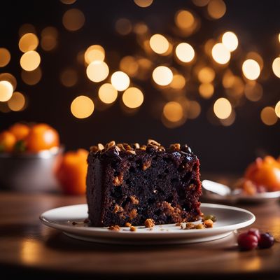 Black Fruit Cake