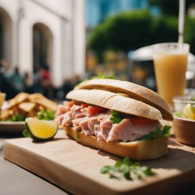 Bocadillo de atún