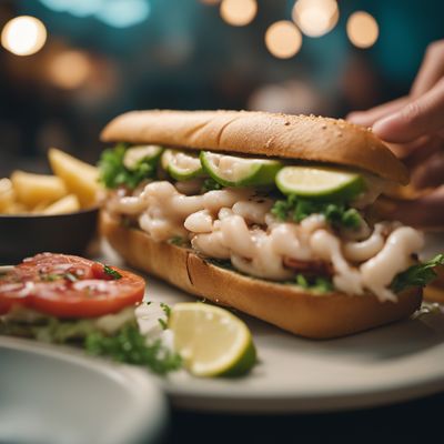 Bocadillo de calamares