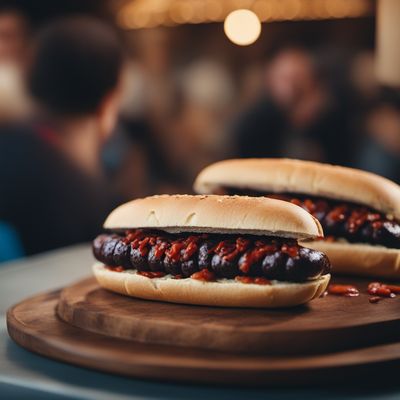 Bocadillo de morcilla