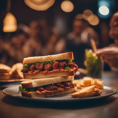 Bocadillo de nocilla y chorizo