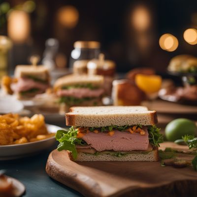 Bocadillo de paté