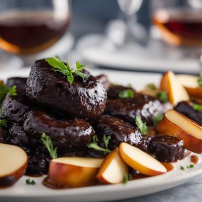 Boudin noir aux pommes