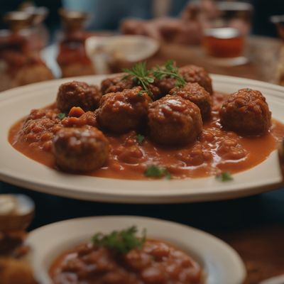 Boulets sauce lapin à la Liègeoise