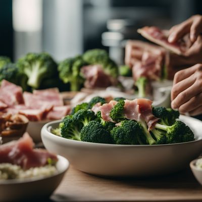 Broccoli al prosciutto