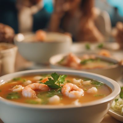 Caldo de camarón