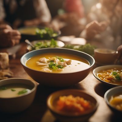 Caldo de pollo