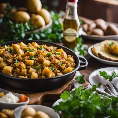 Caribbean Potato Stuffing