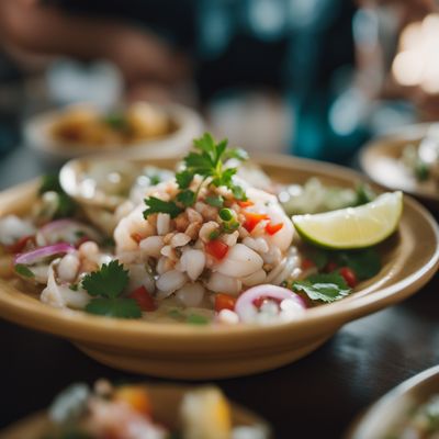 Ceviche de ostra