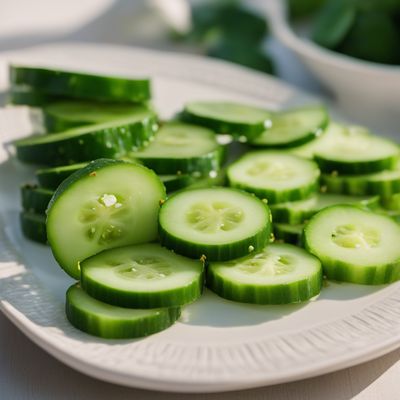 Chamorro Cucumber Slices