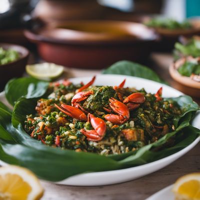 Crab and Callaloo