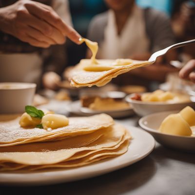 Crespelle alla Valdostana