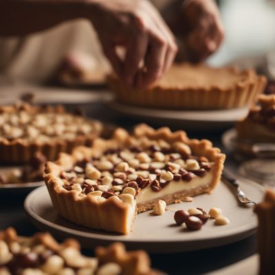 Crostata al torrone