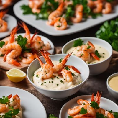 Dublin Bay Prawns with Mayonnaise