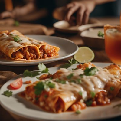 Enchiladas de camaron