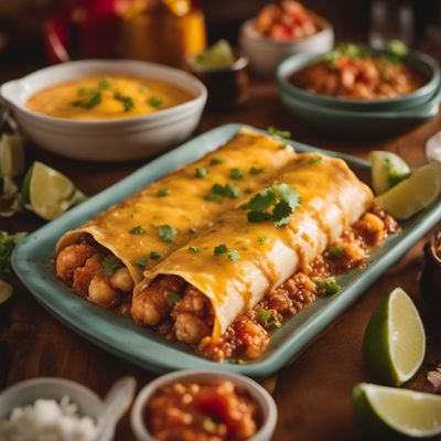 Enchiladas de camaron