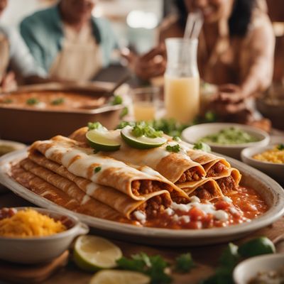 Enchiladas rancheras