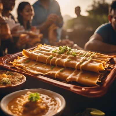 Enchiladas regias