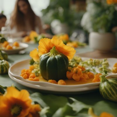 Fiori di zucca ripieni