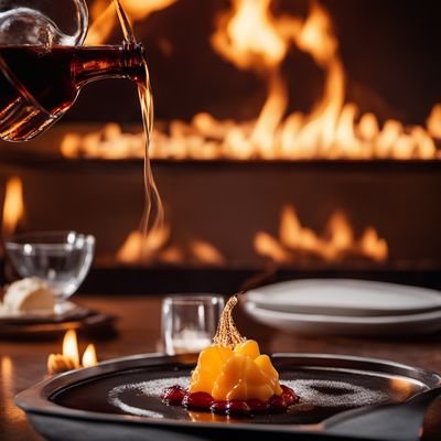 Flambéed Dessert