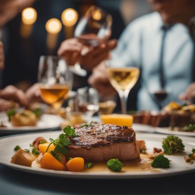 Foie de veau à la Lyonnaise