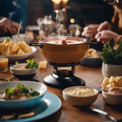 Fondue moitié-moitié