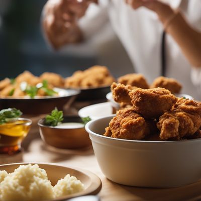 Fried Chicken Dish