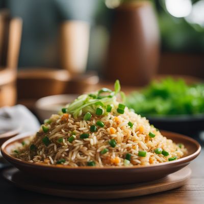 Fried Rice with Bean Sprouts