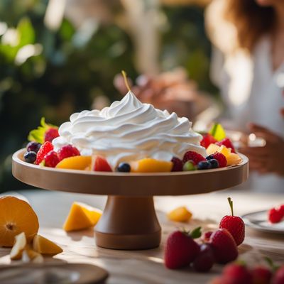 Fruit meringue