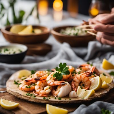 Garlic Butter Dublin Bay Prawns