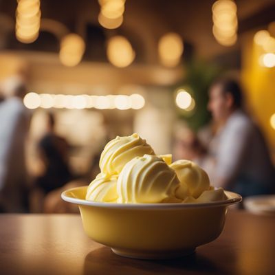 Gelato al limone