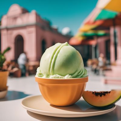 Gelato al melone