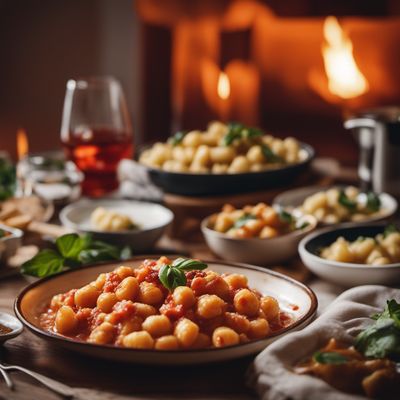 Gnocchi al sugo d'oca