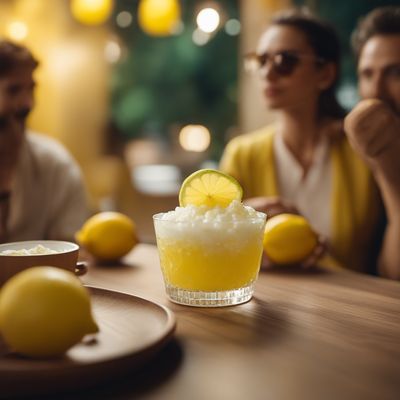 Granita al limone