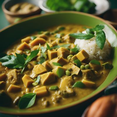 Green PawPaw Curry